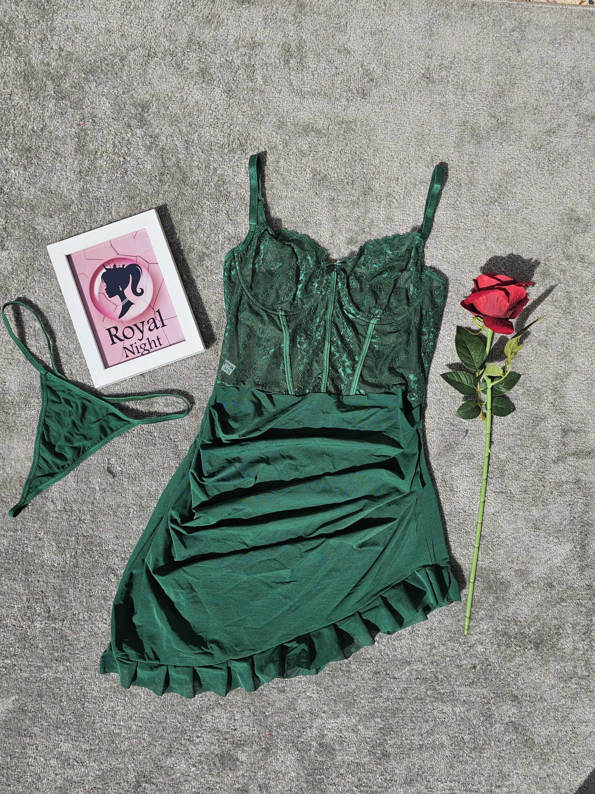 لباس خواب دراپه f3187 - تصویر 3