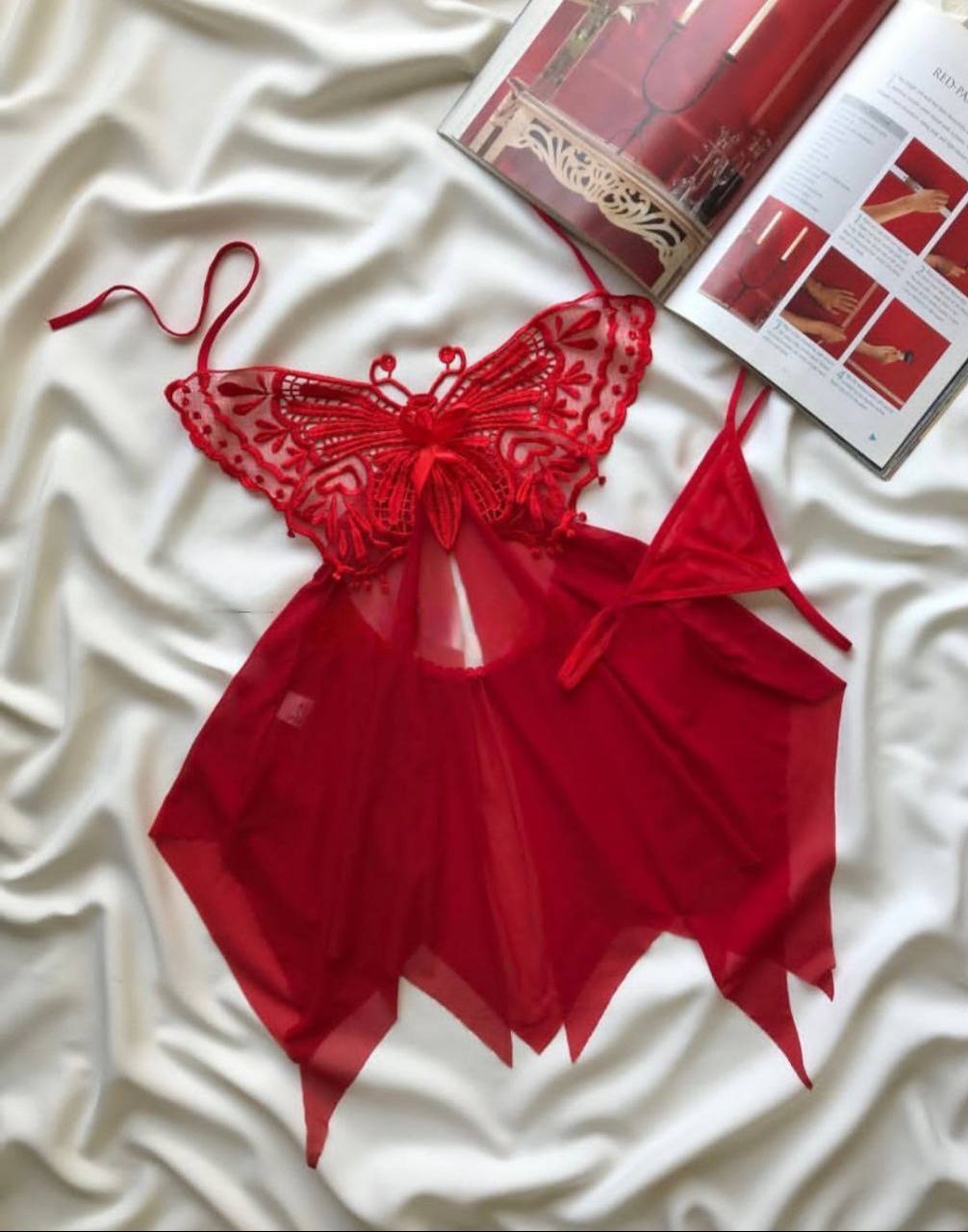 لباس خواب پروانه ای - تصویر 3