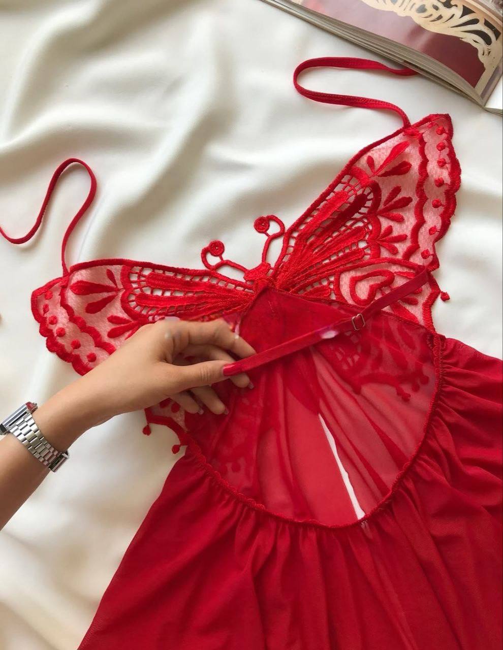 لباس خواب پروانه ای - تصویر 8