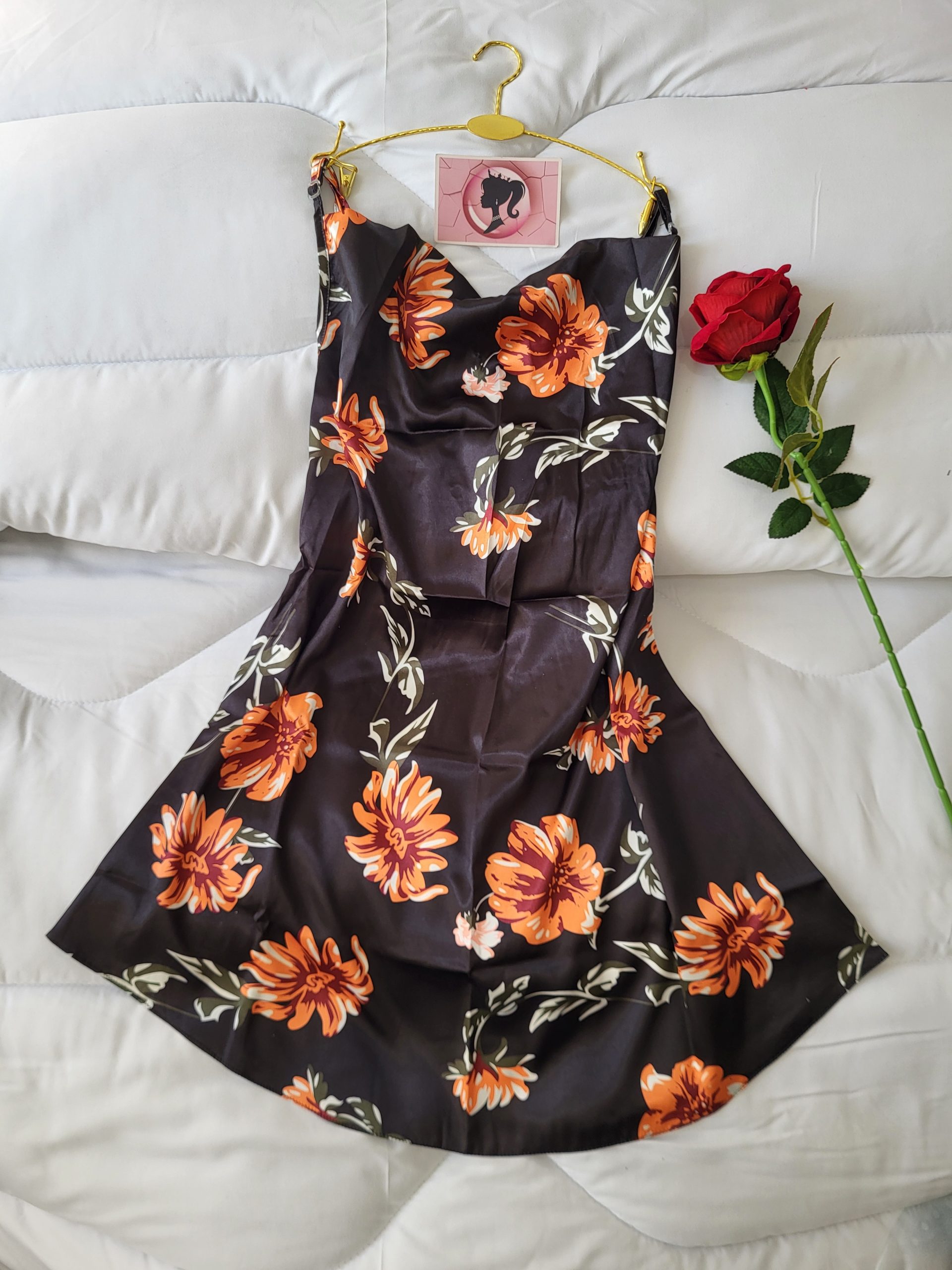 لباس خواب ساتن - تصویر 2