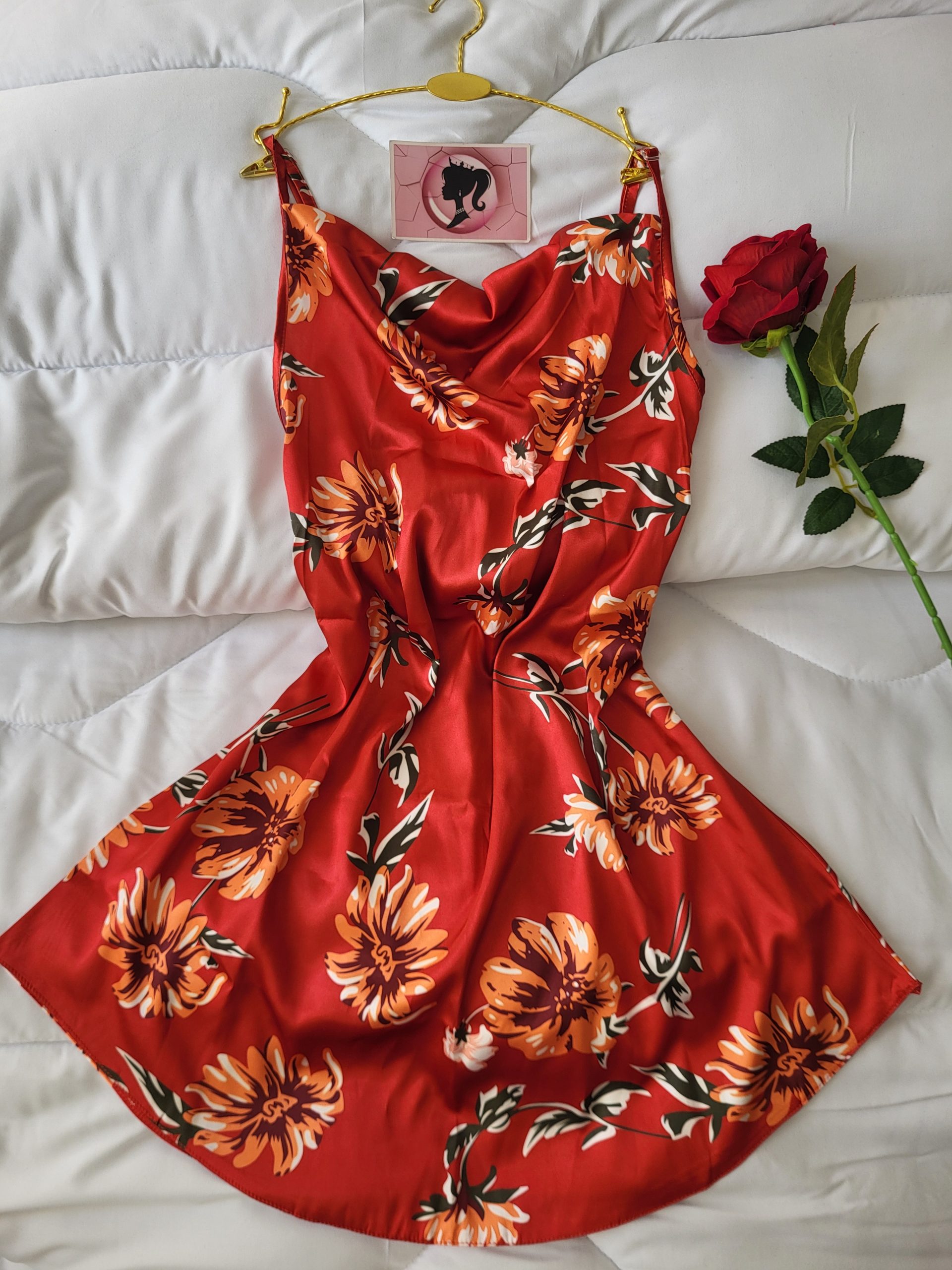 لباس خواب ساتن - تصویر 4