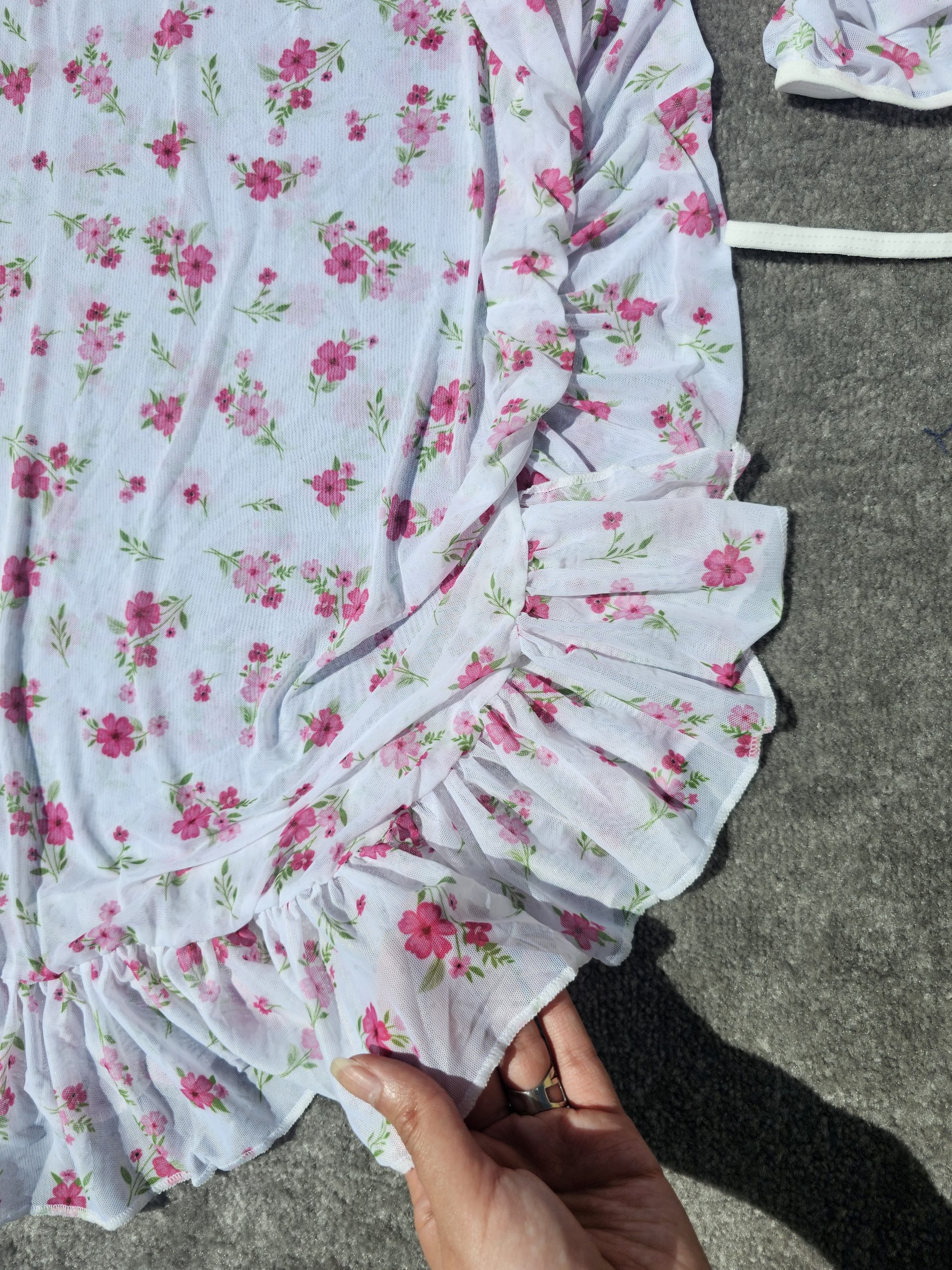 لباس خواب گلدار 1750 - تصویر 7