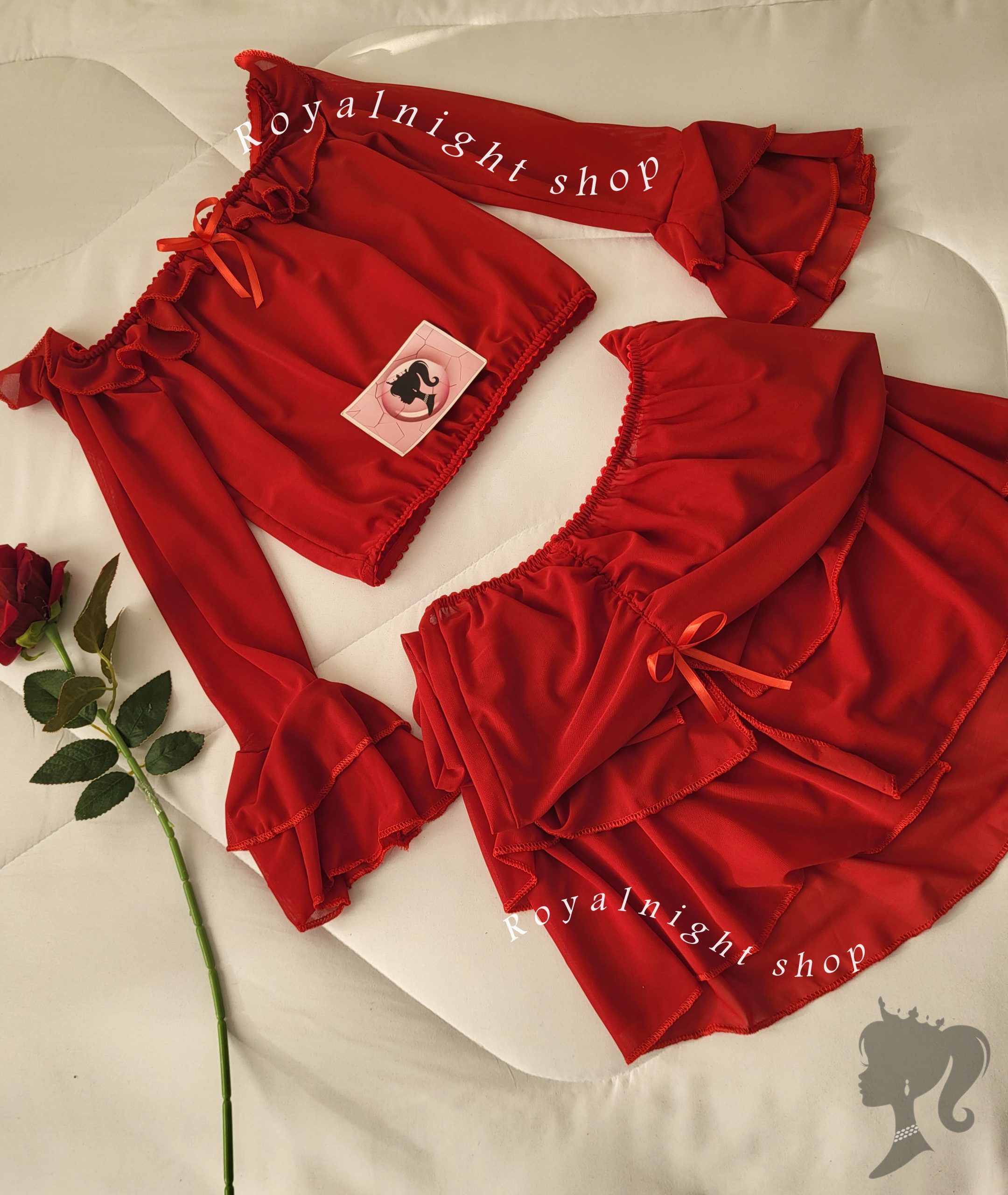 لباس خواب بلند 2245 - تصویر 2