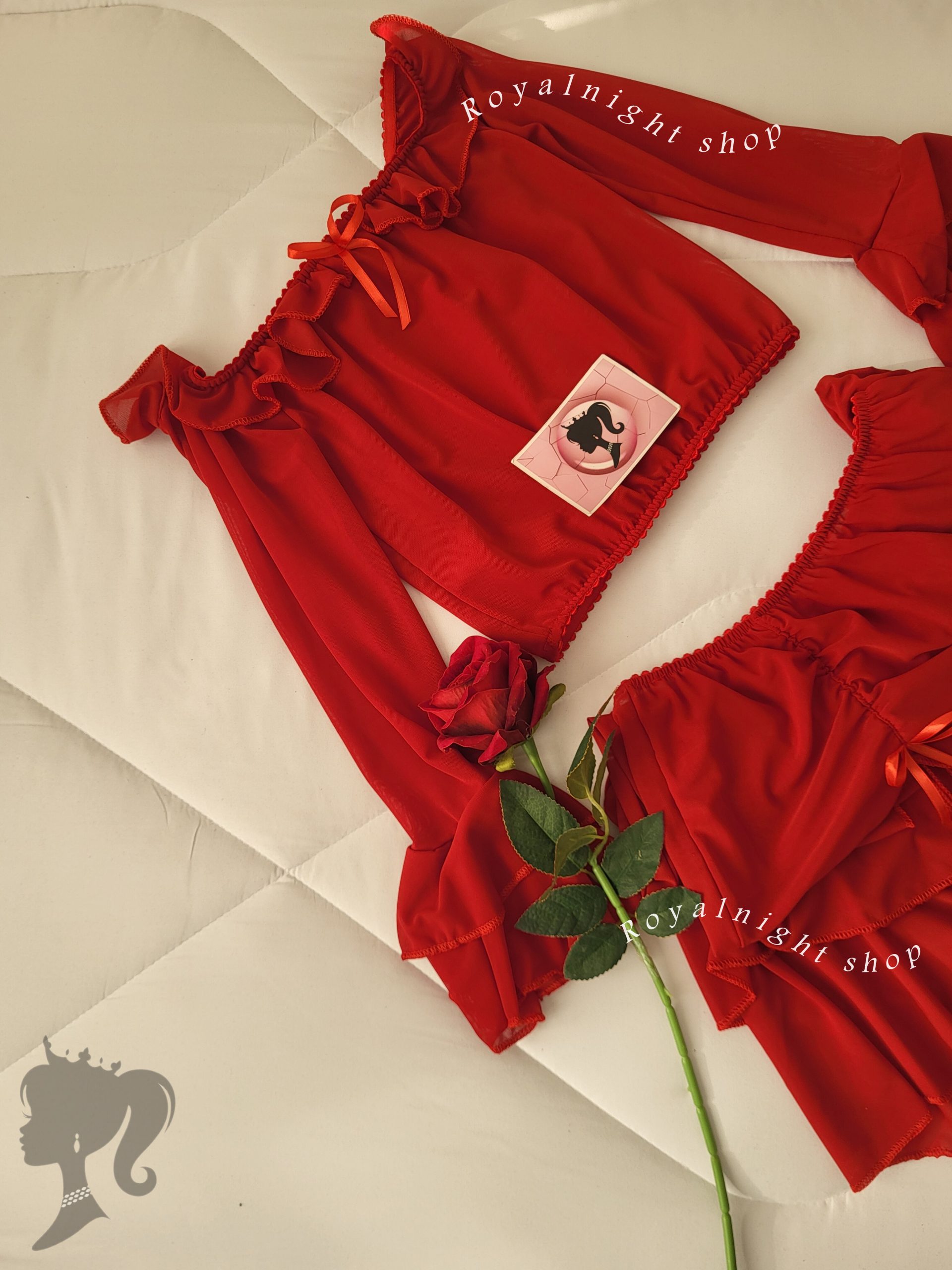 لباس خواب بلند 2245 - تصویر 3