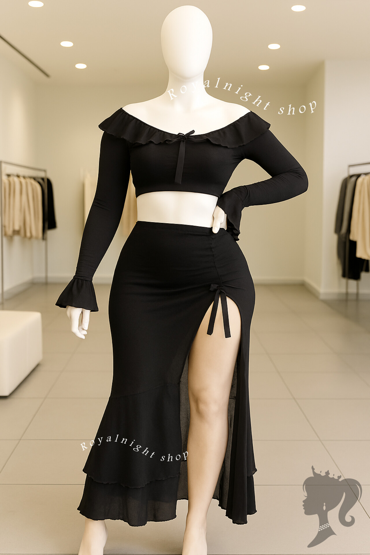 لباس خواب بلند 2245 - تصویر 9