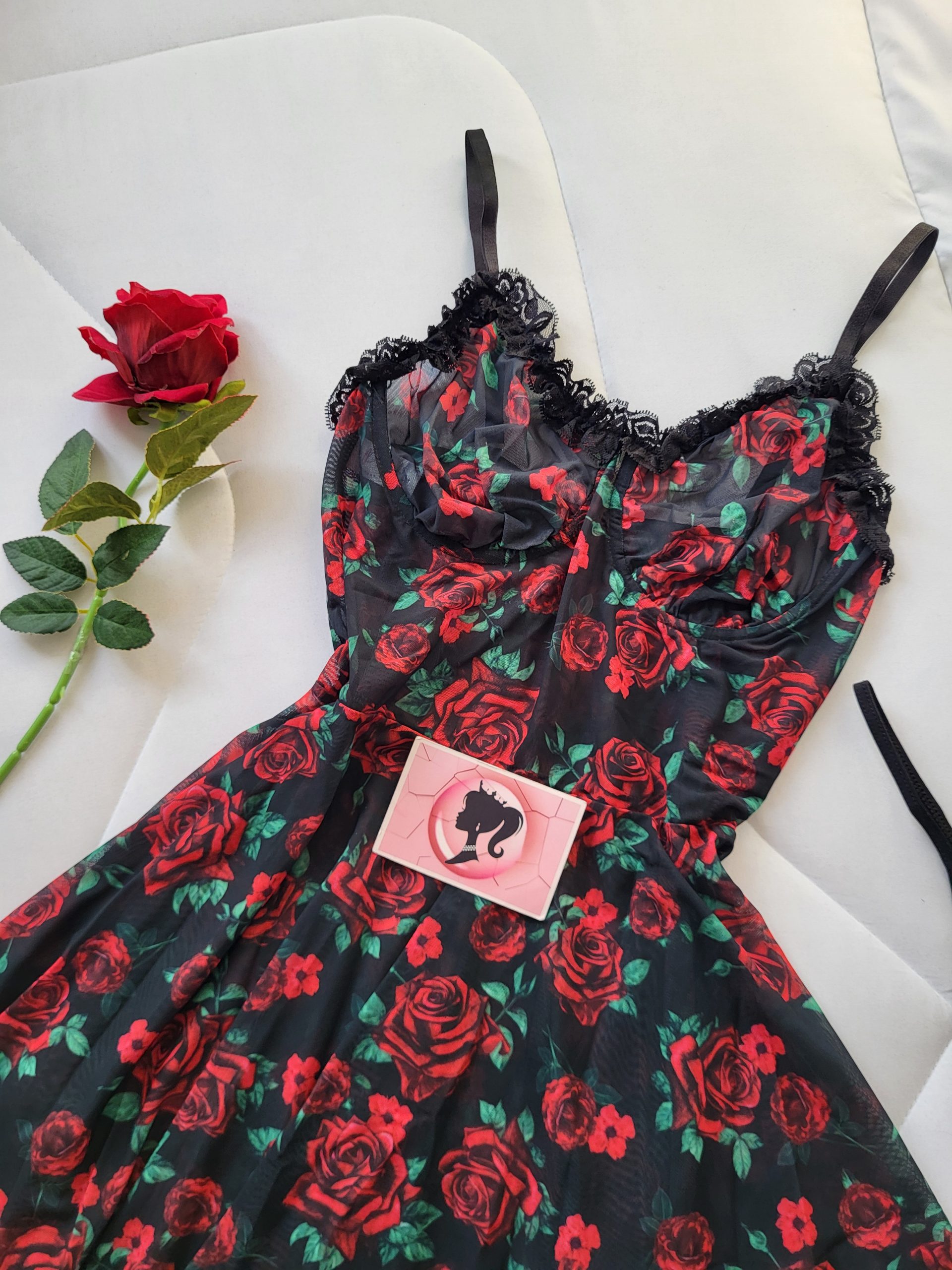 لباس خواب گلدار - تصویر 2