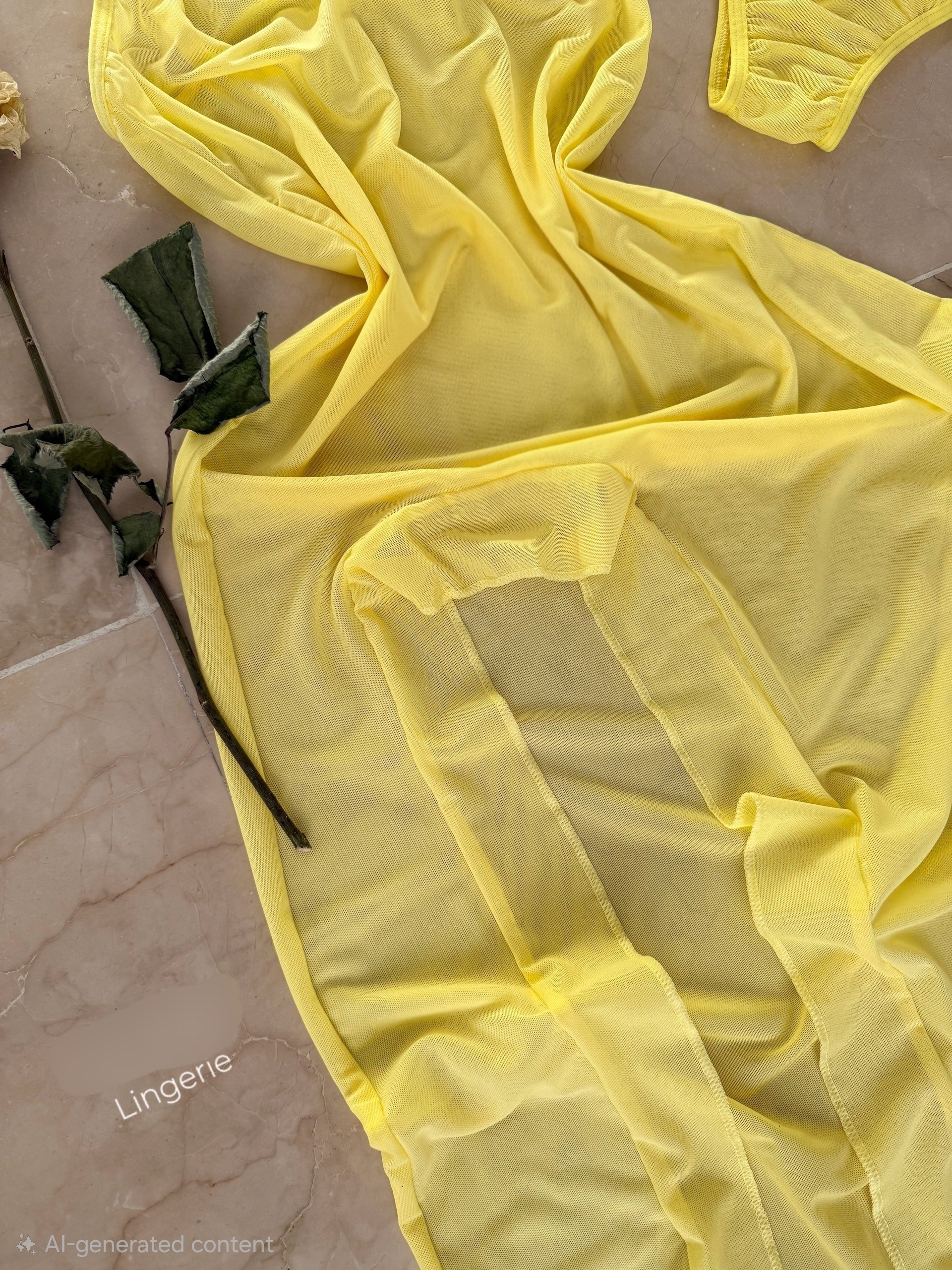 لباس حریر بلند1752 - تصویر 5
